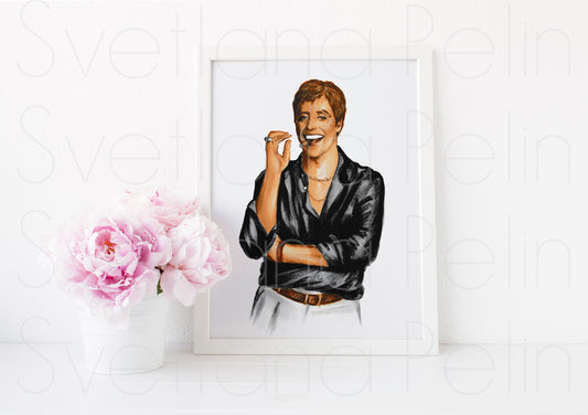 Al Pacino, ART PRINT Signed by Artist