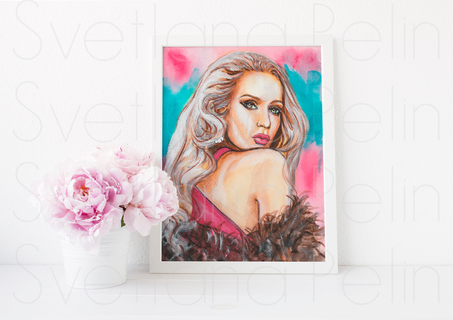 Jerry Hall, ART PRINT Signed by Artist