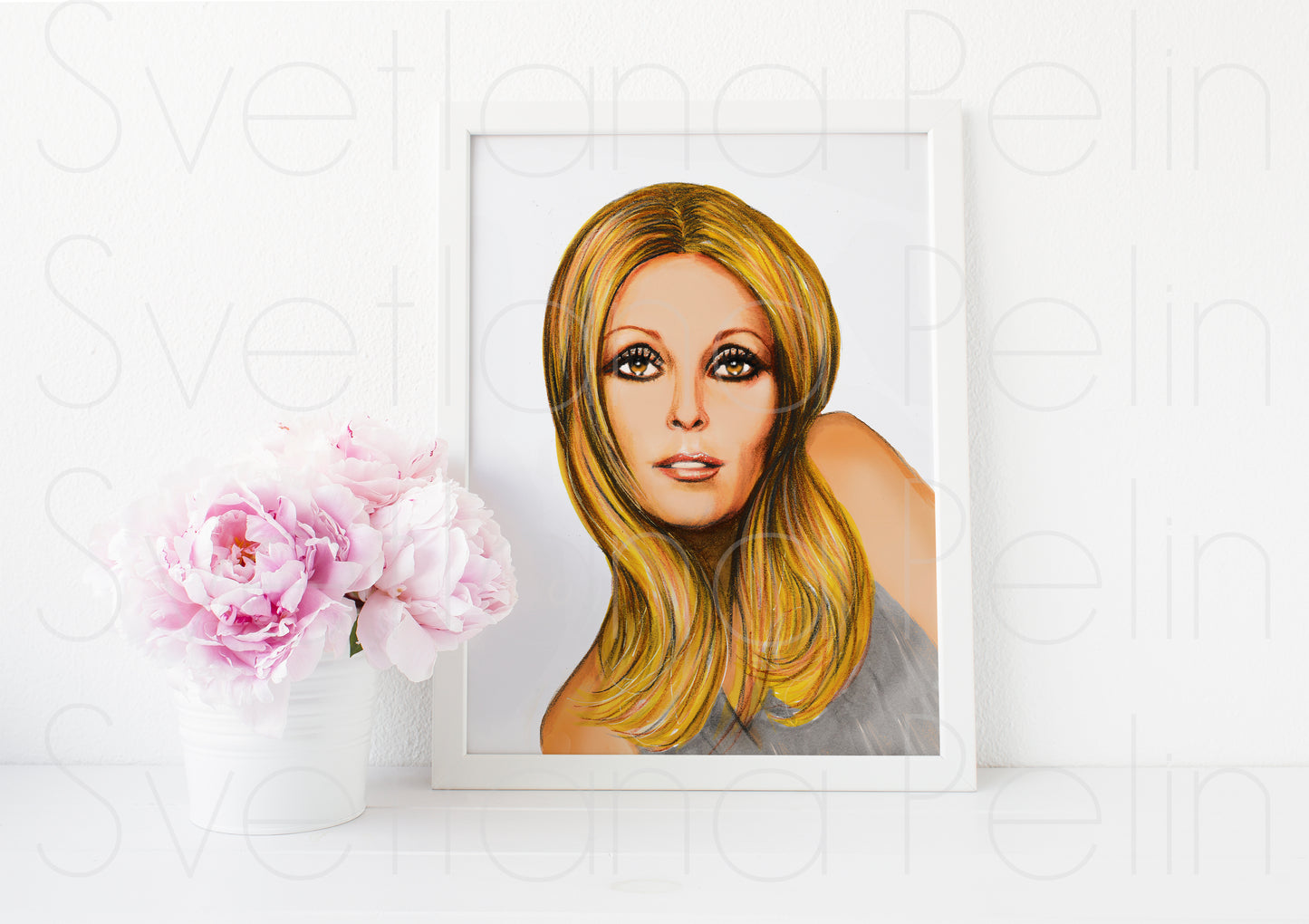 Sharon Tate, ART PRINT Signed by Artist