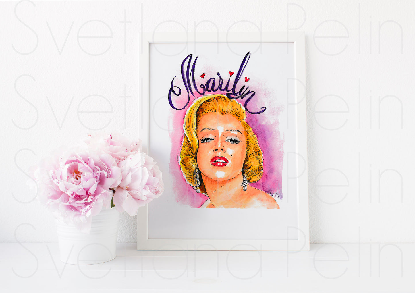 Marilyn Monroe, Frank Powolny, ART PRINT Signed by Artist