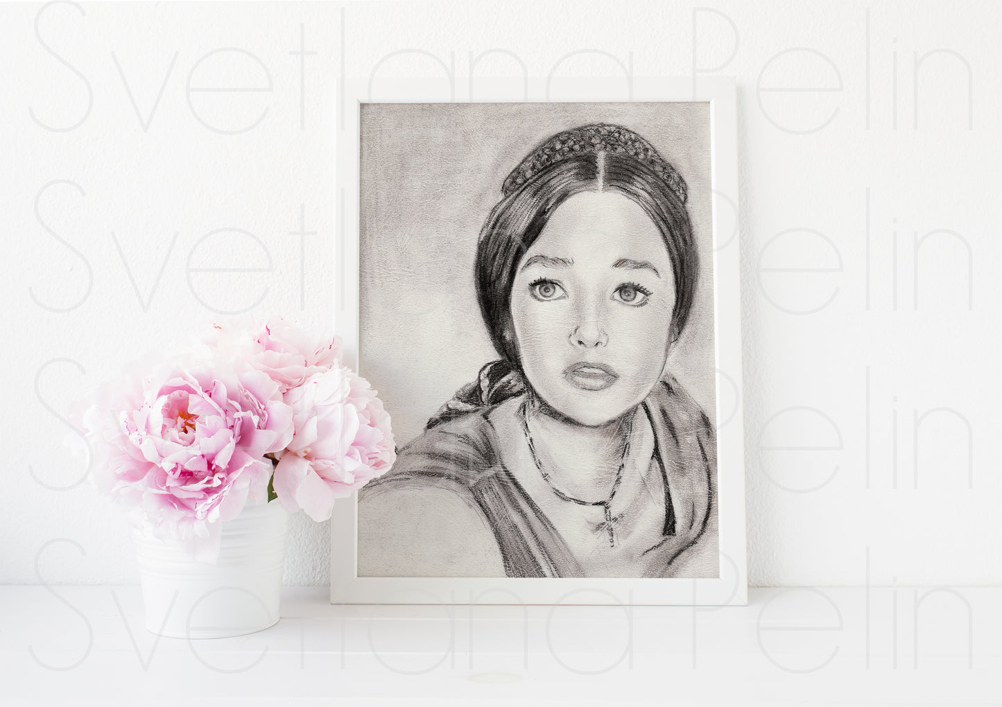 Olivia Hussey, Romeo and Juliet, Juliet Capulet, ART PRINT Signed by Artist