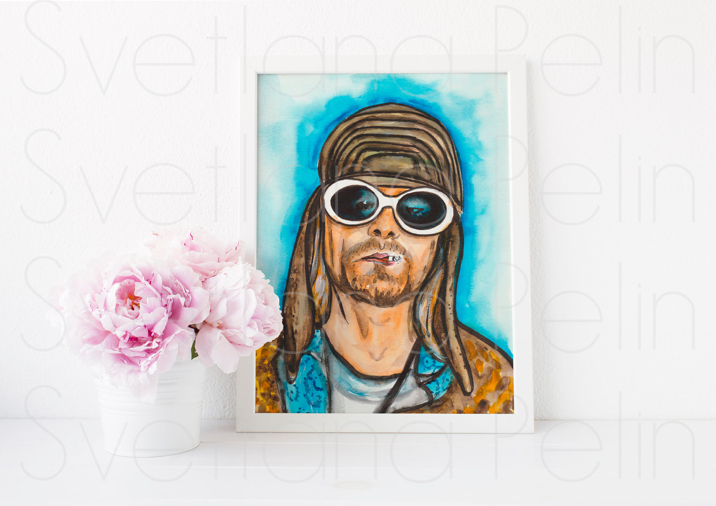 Kurt, KC, ART PRINT Signed by Artist