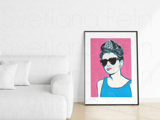 Audrey Hepburn, Breakfast at Tiffany's, INSTANT DOWNLOAD