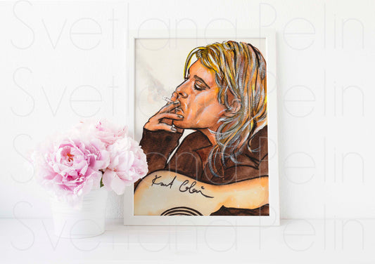 Kurt, KC, ART PRINT Signed by Artist