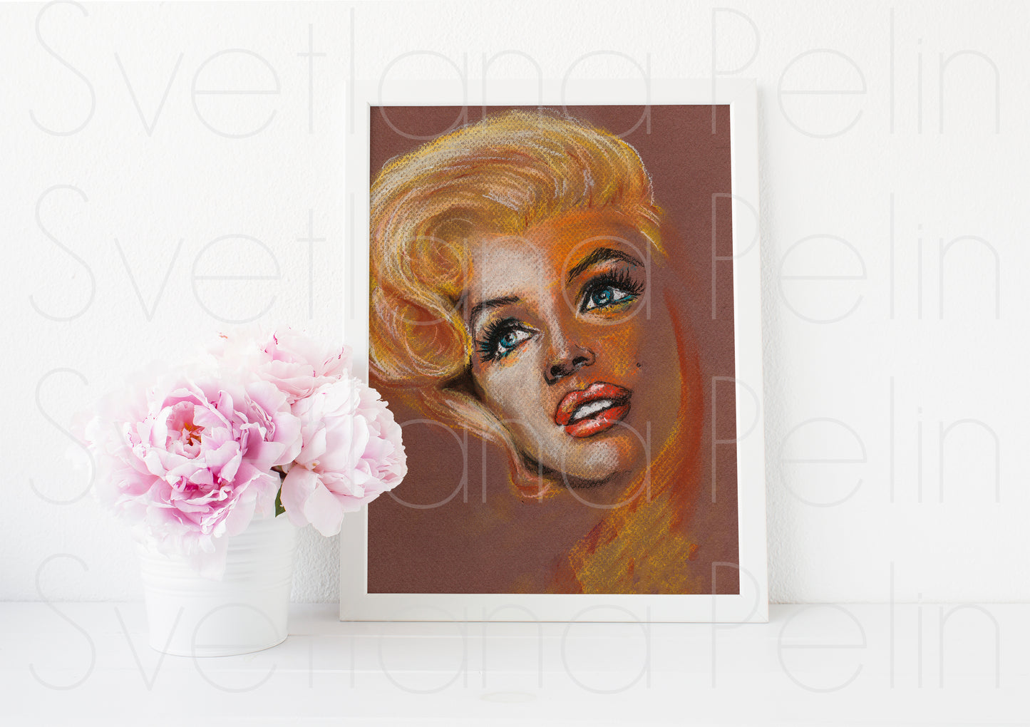 Marilyn Monroe, Frank Powolny, ART PRINT Signed by Artist