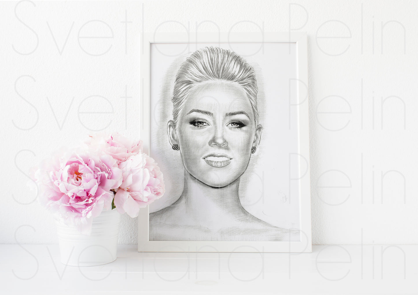 Amber Heard, ART PRINT Signed by Artist