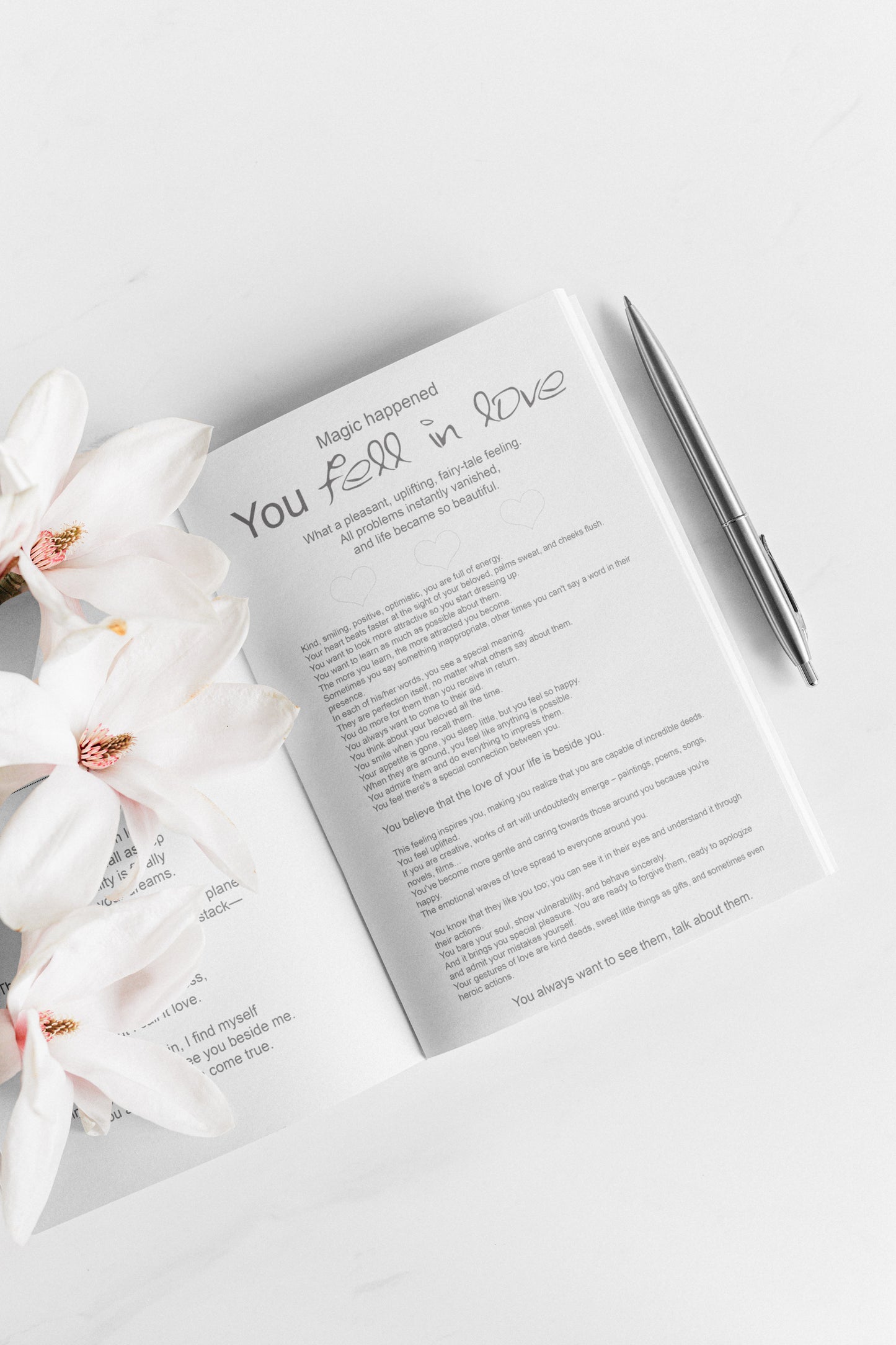 YOU. About Love for You. ENG english language. Printable Planner. Personal journal, diary. Instant DOWNLOAD