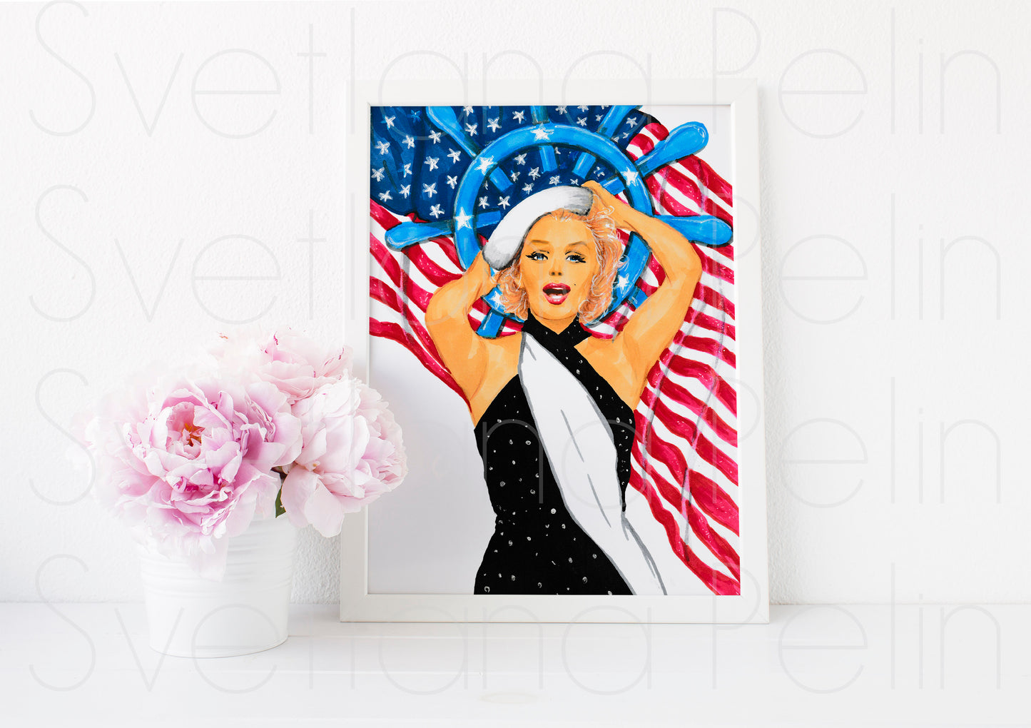 Marilyn Monroe, Frank Powolny, ART PRINT Signed by Artist