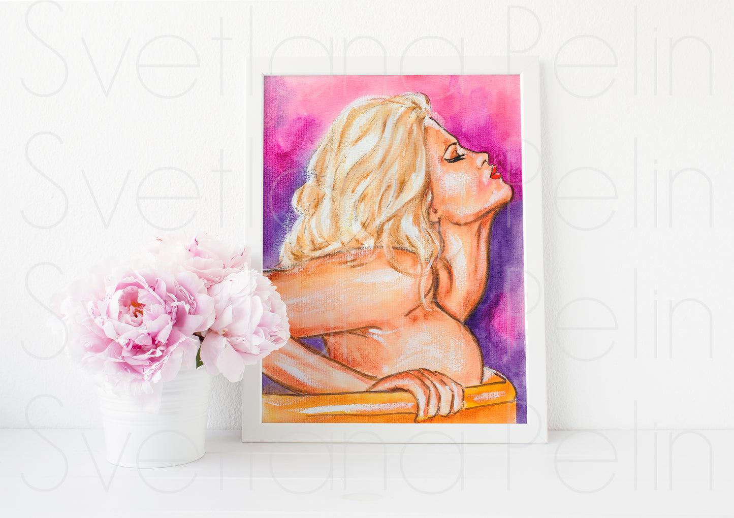 Anna Nicole, ART PRINT Signed by Artist