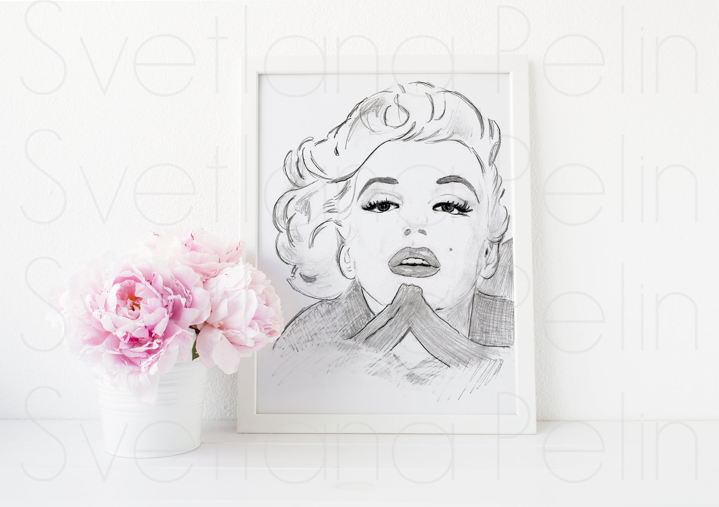 Marilyn Monroe, Milton Greene, ART PRINT Signed by Artist