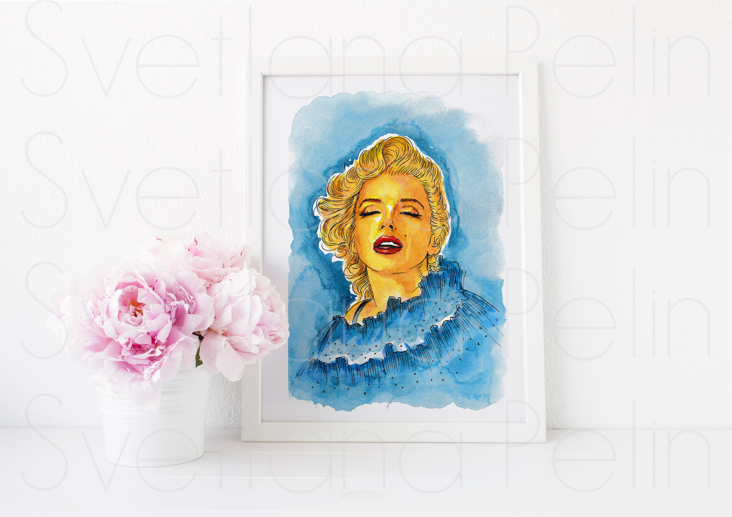 Marilyn Monroe, Milton Greene, ART PRINT Signed by Artist