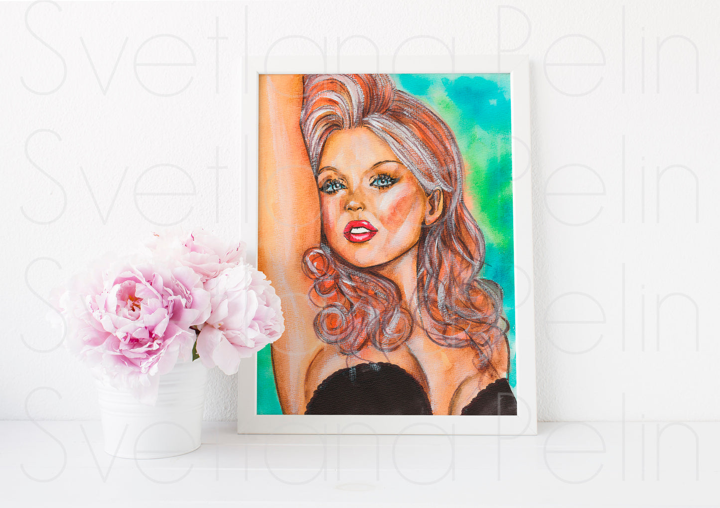 Geri, ART PRINT Signed by Artist