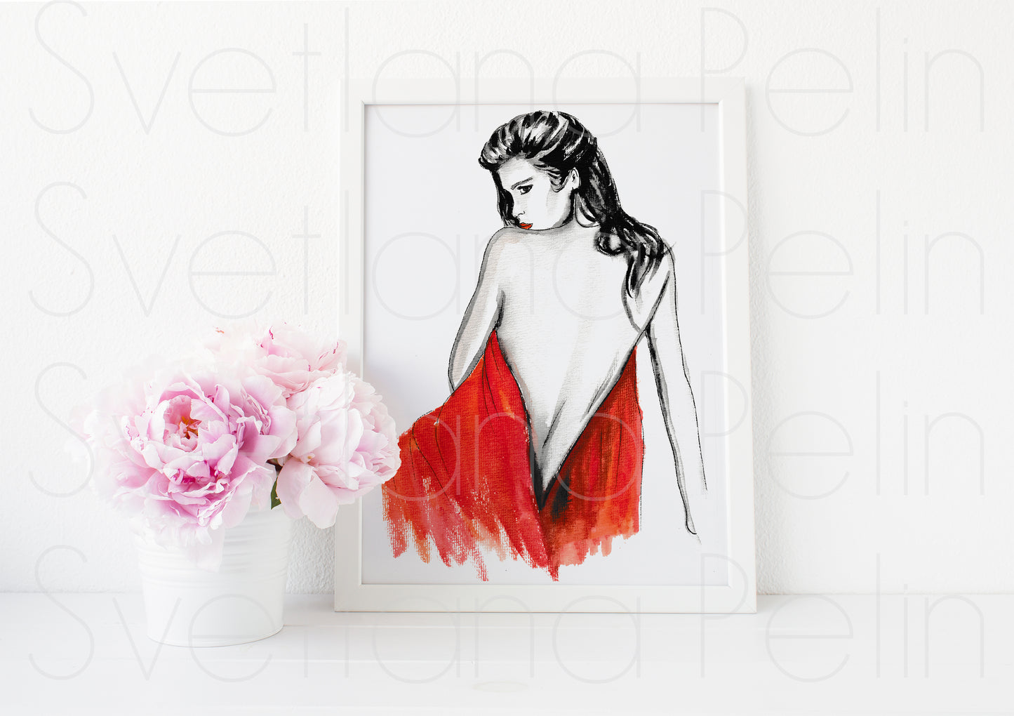 Gia Carangi, ART PRINT Signed by Artist