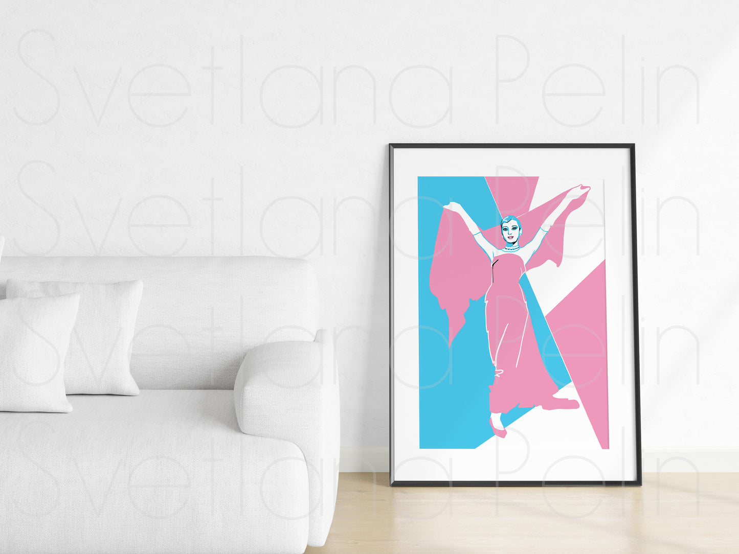 Audrey Hepburn, Funny face, INSTANT DOWNLOAD