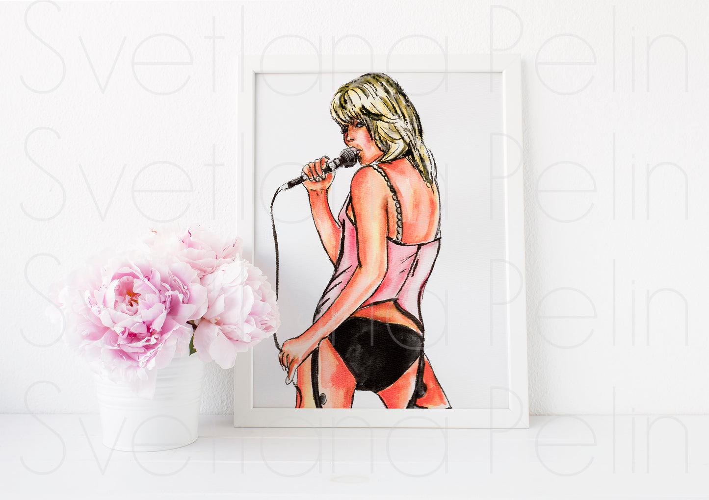 Cherie Currie, ART PRINT Signed by Artist