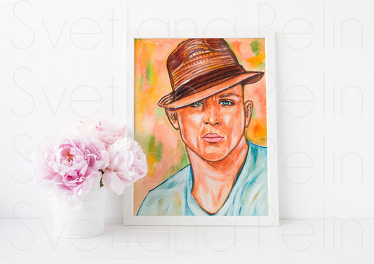 Channing Tatum, ART PRINT Signed by Artist