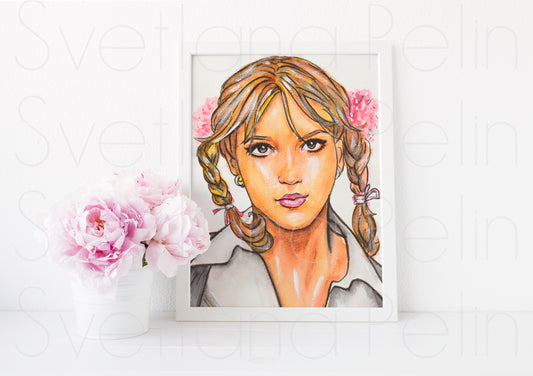 Britney, ART PRINT Signed by Artist