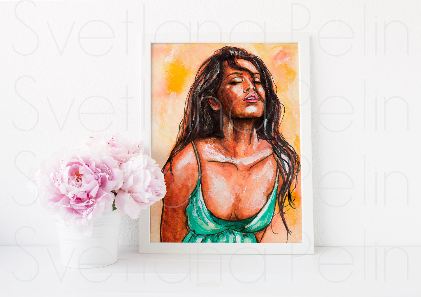 Megan Fox, ART PRINT Signed by Artist