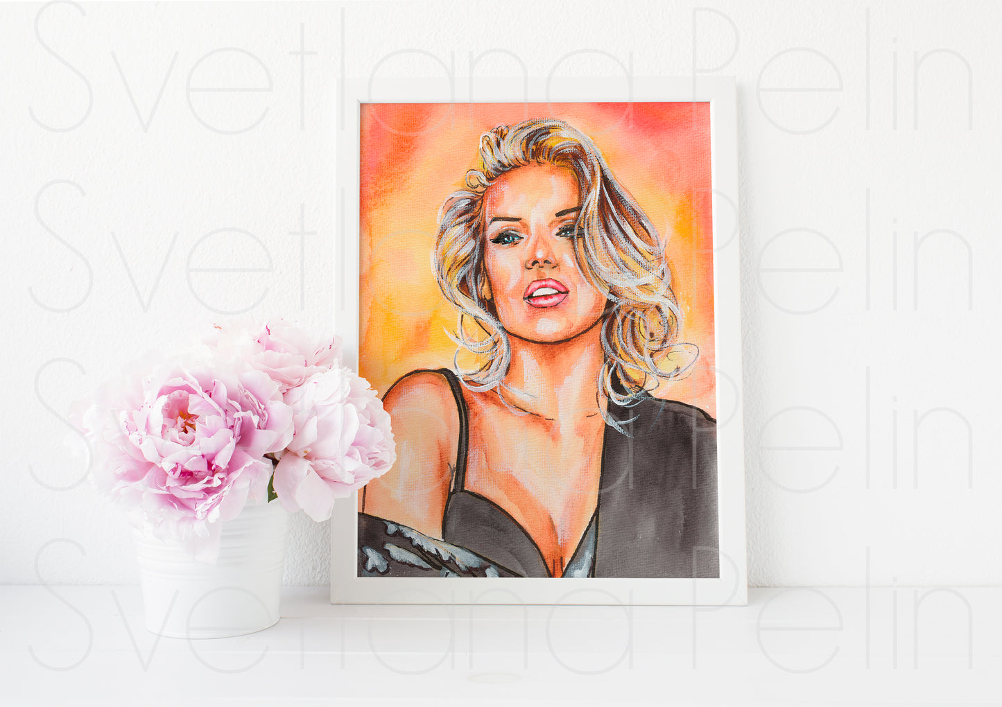 Kim Wilde, KW, ART PRINT Signed by Artist