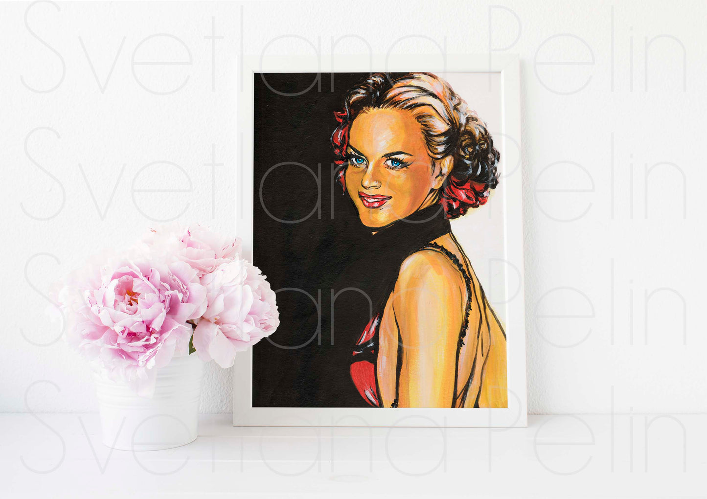 Nicole Kidman, ART PRINT Signed by Artist