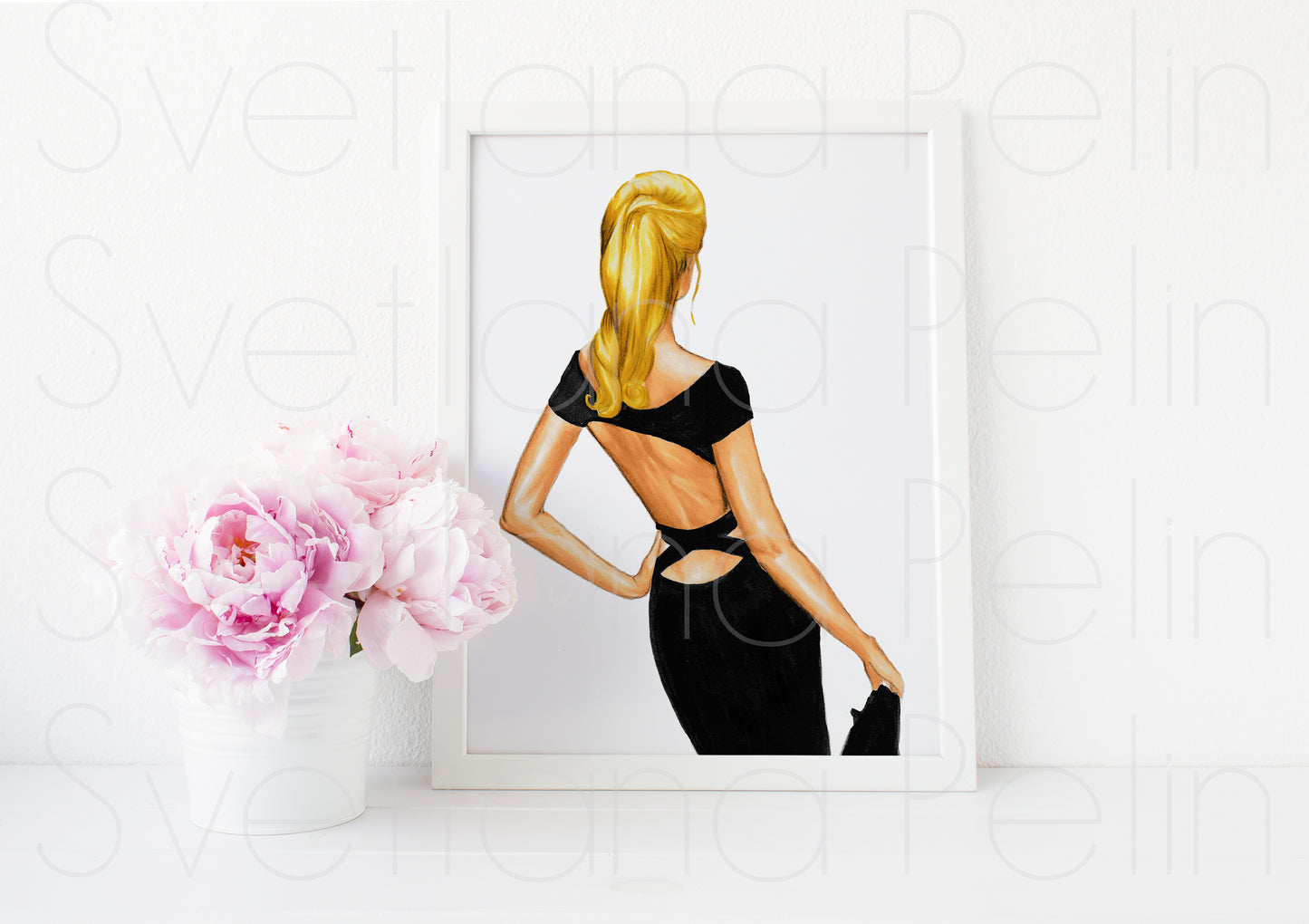 Karen Mulder, ART PRINT Signed by Artist