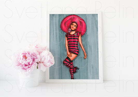 Reese Witherspoon, ART PRINT Signed by Artist
