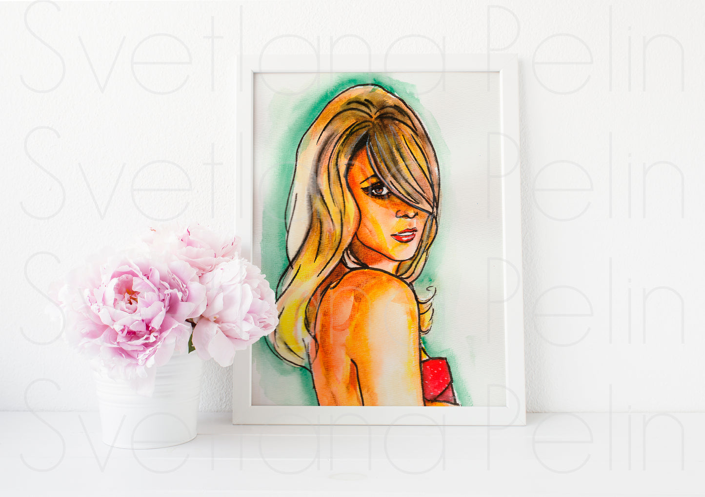 Sharon Tate, ART PRINT Signed by Artist