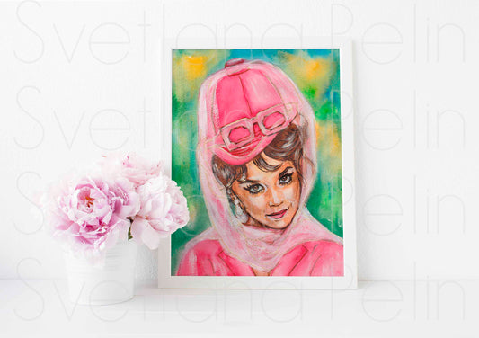 Natalie Wood, ART PRINT Signed by Artist