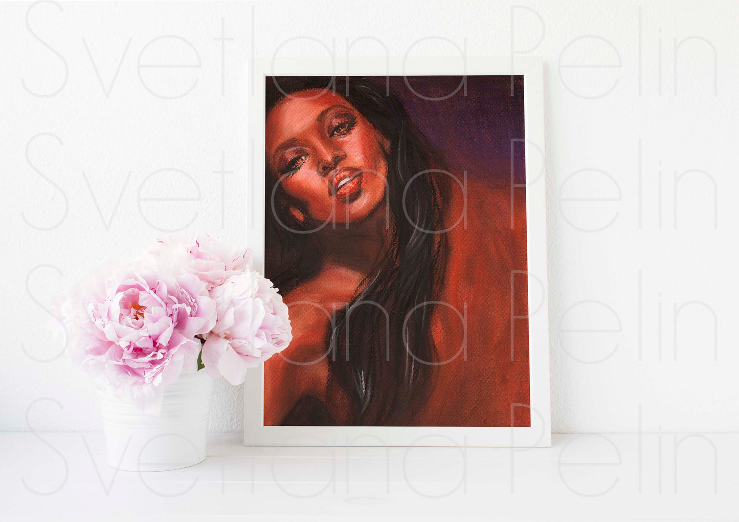 Naomi Campbell, ART PRINT Signed by Artist