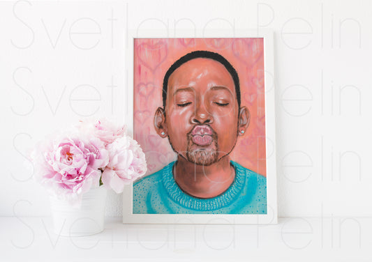 Will Smith, ART PRINT Signed by Artist