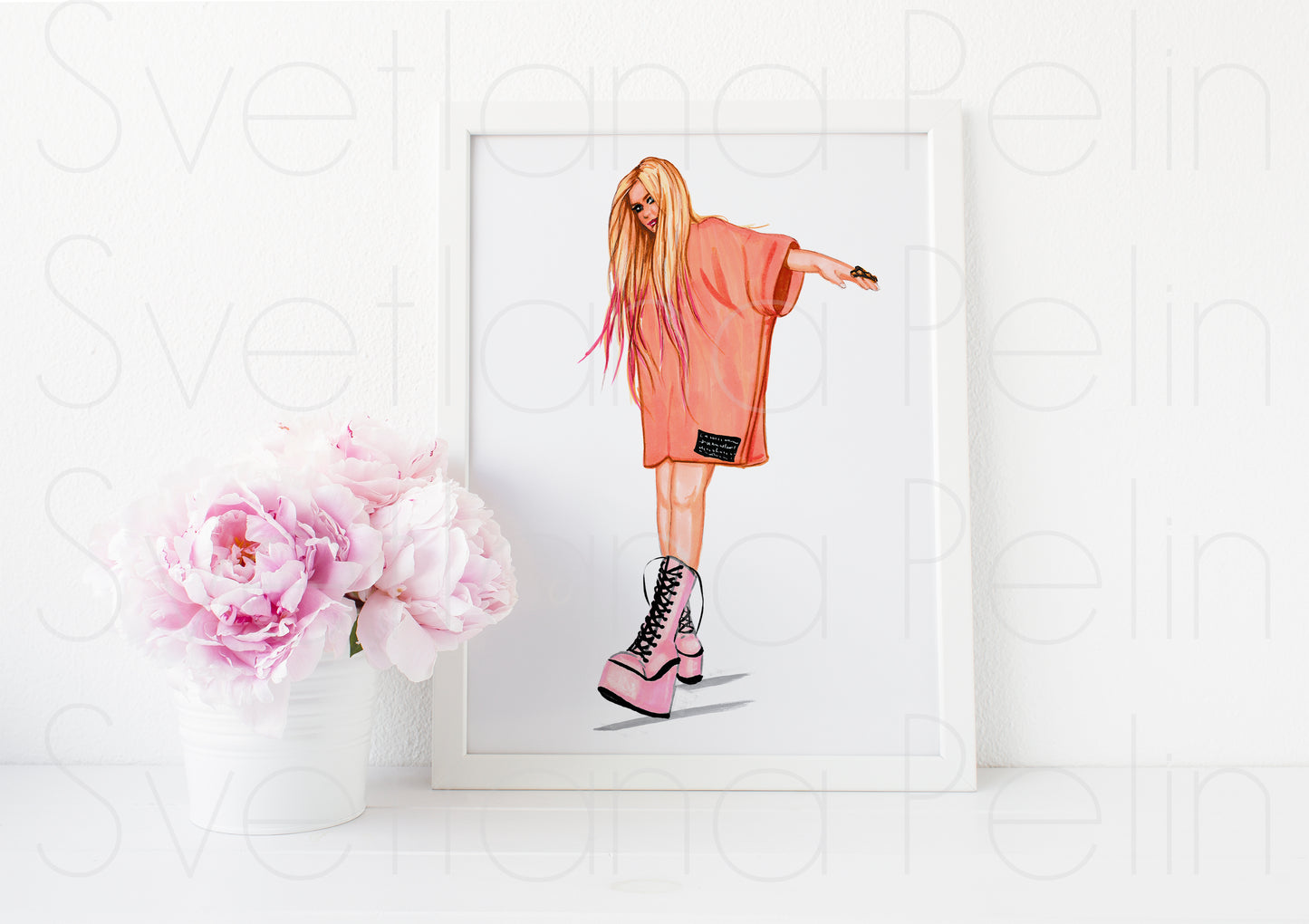 Avril Lavigne, ART PRINT Signed by Artist