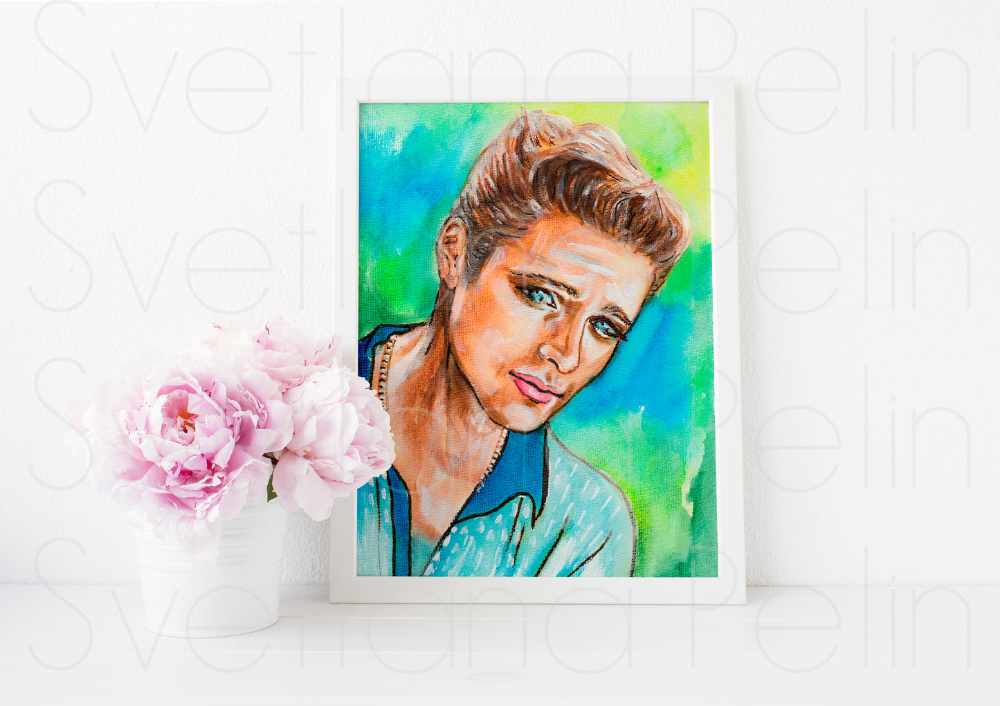 Jason Priestley, Beverly Hills, ART PRINT Signed by Artist