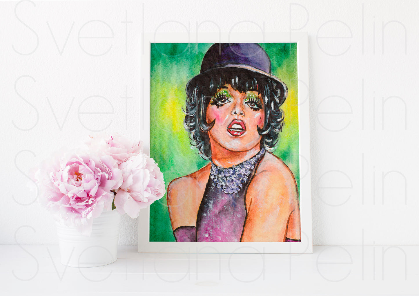 Liza Minnelli, ART PRINT Signed by Artist