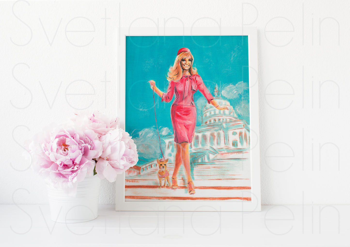 Reese Witherspoon, Elle Woods, Legally Blonde, ART PRINT Signed by Artist