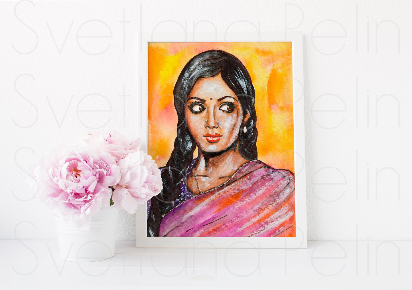 Sridevi, ART PRINT Signed by Artist