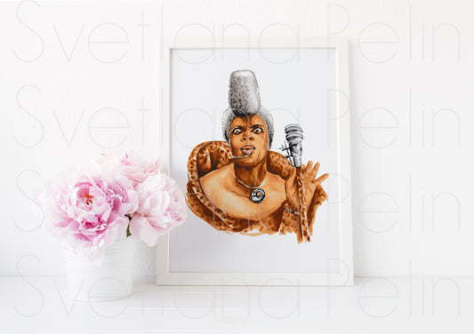 Chris Tucker, ART PRINT Signed by Artist