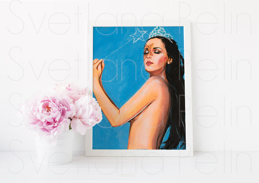Natalia Oreiro, ART PRINT Signed by Artist