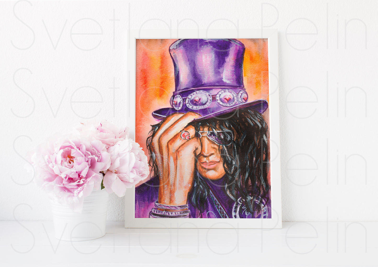 Slash, ART PRINT Signed by Artist