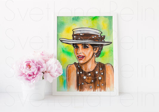 Julia Roberts, Pretty Woman, ART PRINT Signed by Artist
