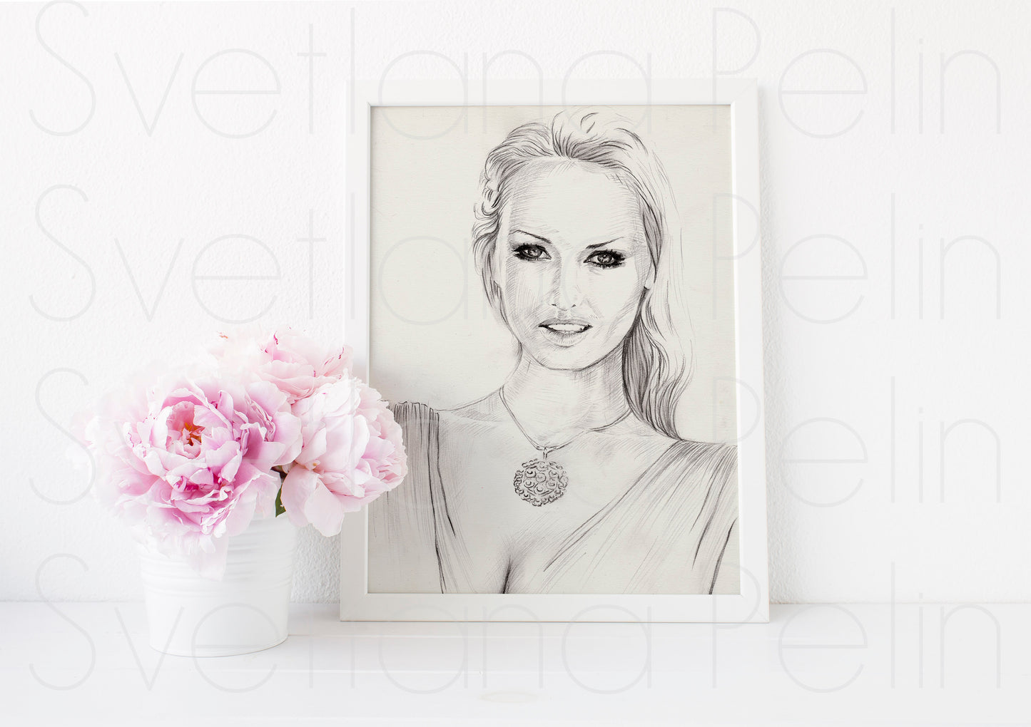 Adriana Sklenarikova- Karembeu, ART PRINT Signed by Artist