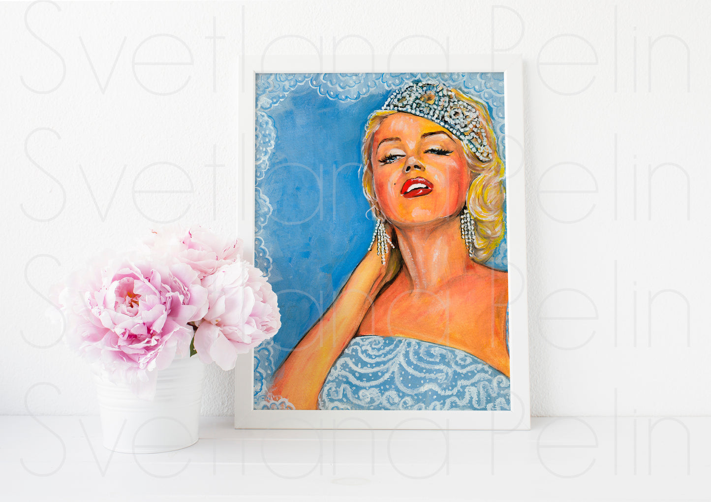 Marilyn Monroe, John Florea, Gentlemen Prefer Blondes, GPB, ART PRINT Signed by Artist