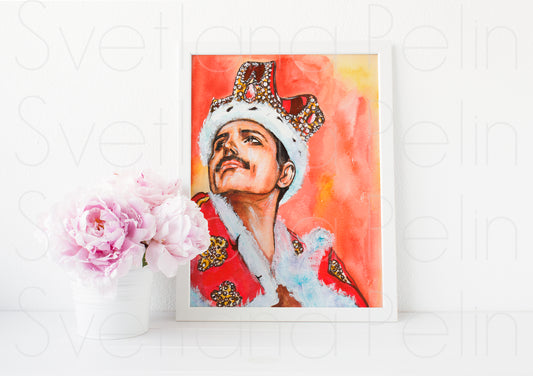 Freddie, ART PRINT Signed by Artist