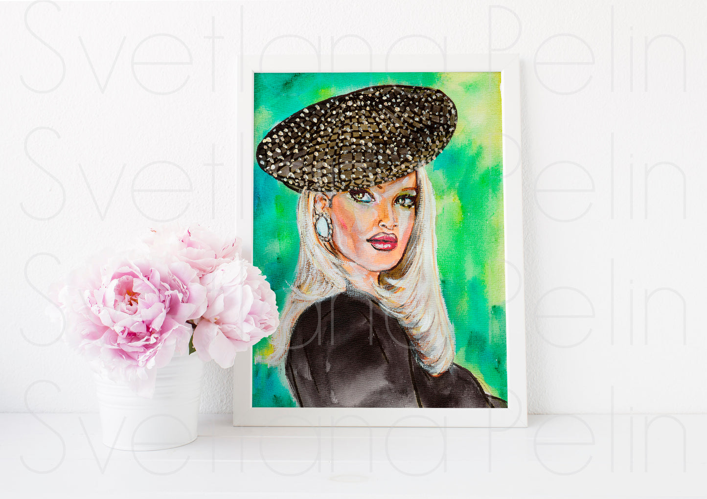 Karen Mulder, ART PRINT Signed by Artist