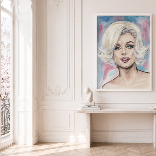 Marilyn Monroe | Framed Fine Art Print