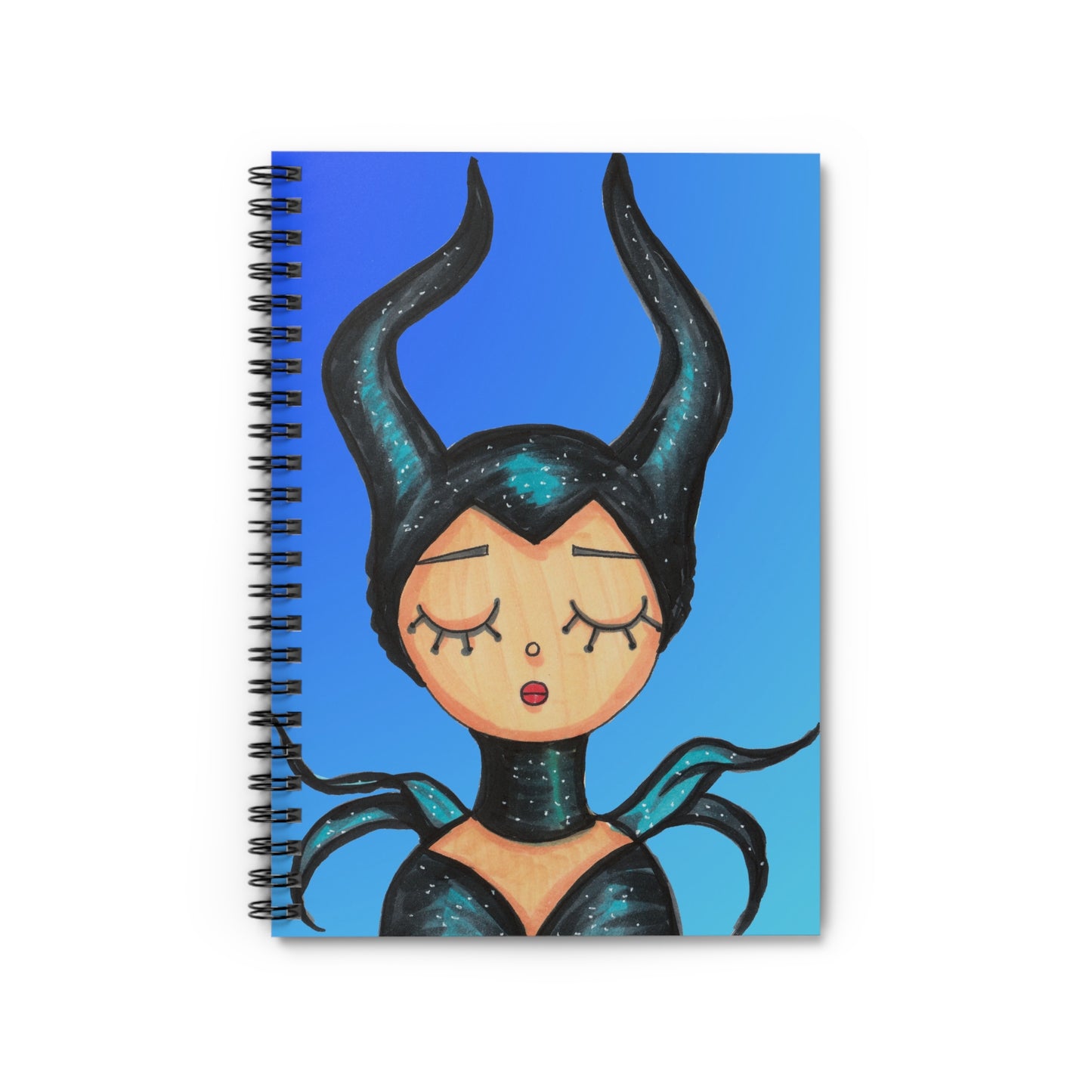 Angelina Jolie, Maleficent, Spiral Notebook - Ruled Line