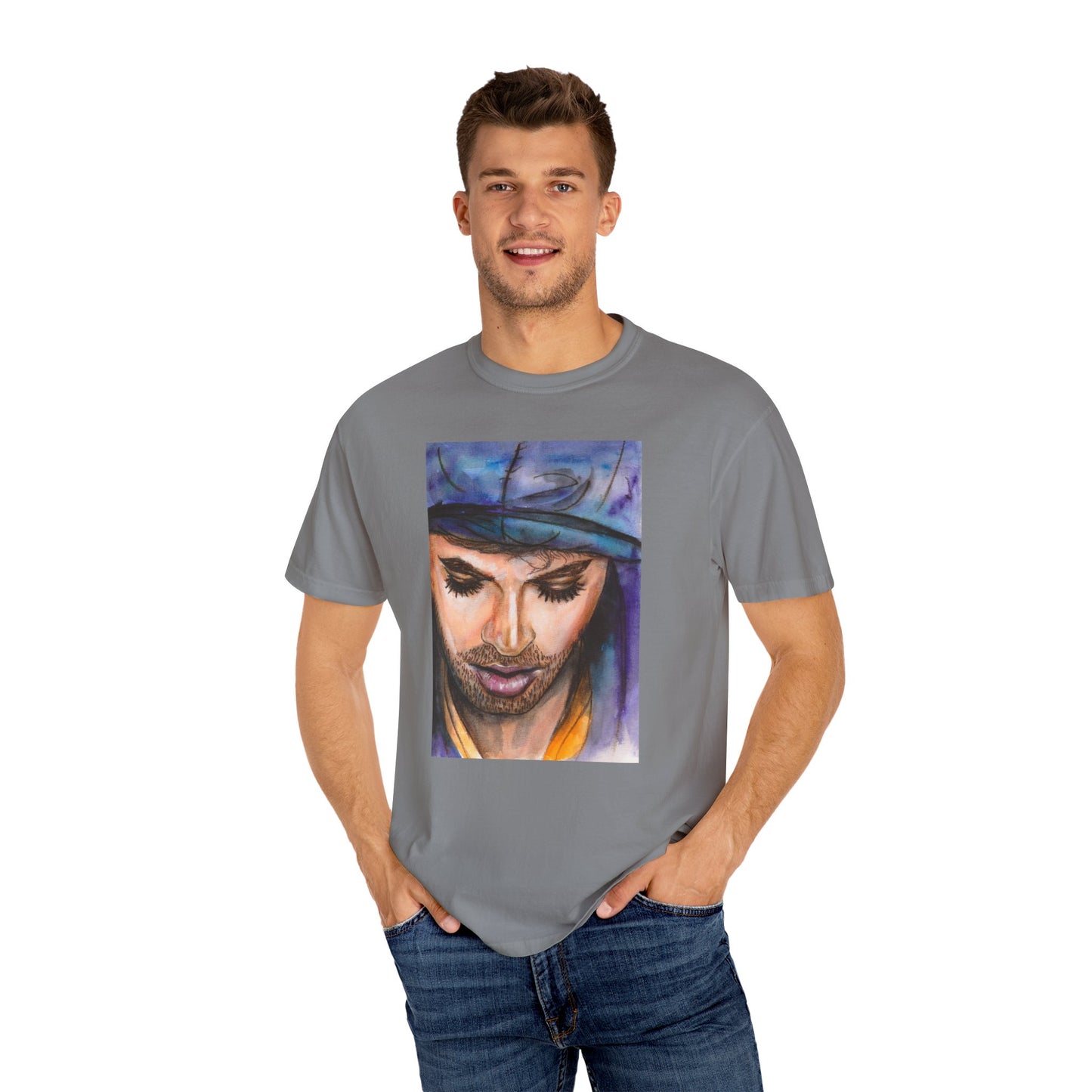 Enrique Iglesias, Unisex Garment-Dyed T-shirt