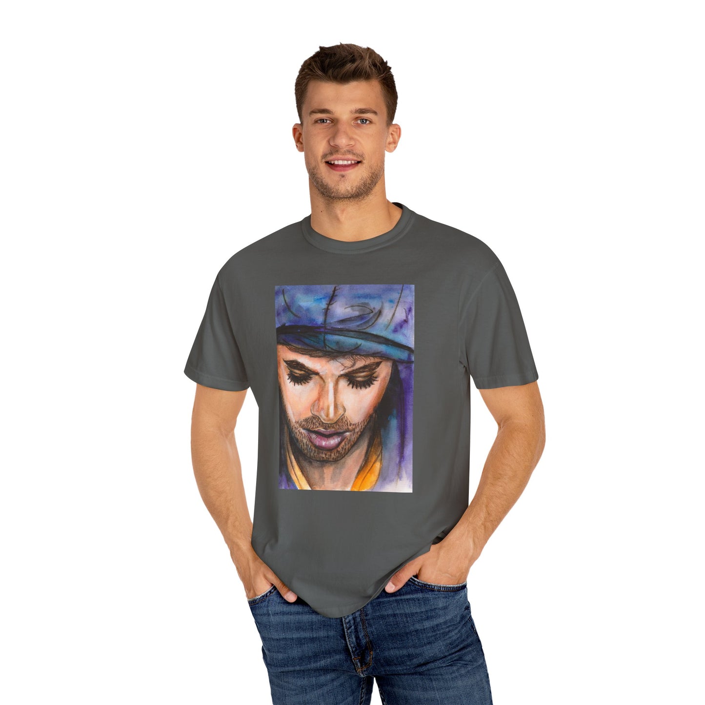 Enrique Iglesias, Unisex Garment-Dyed T-shirt