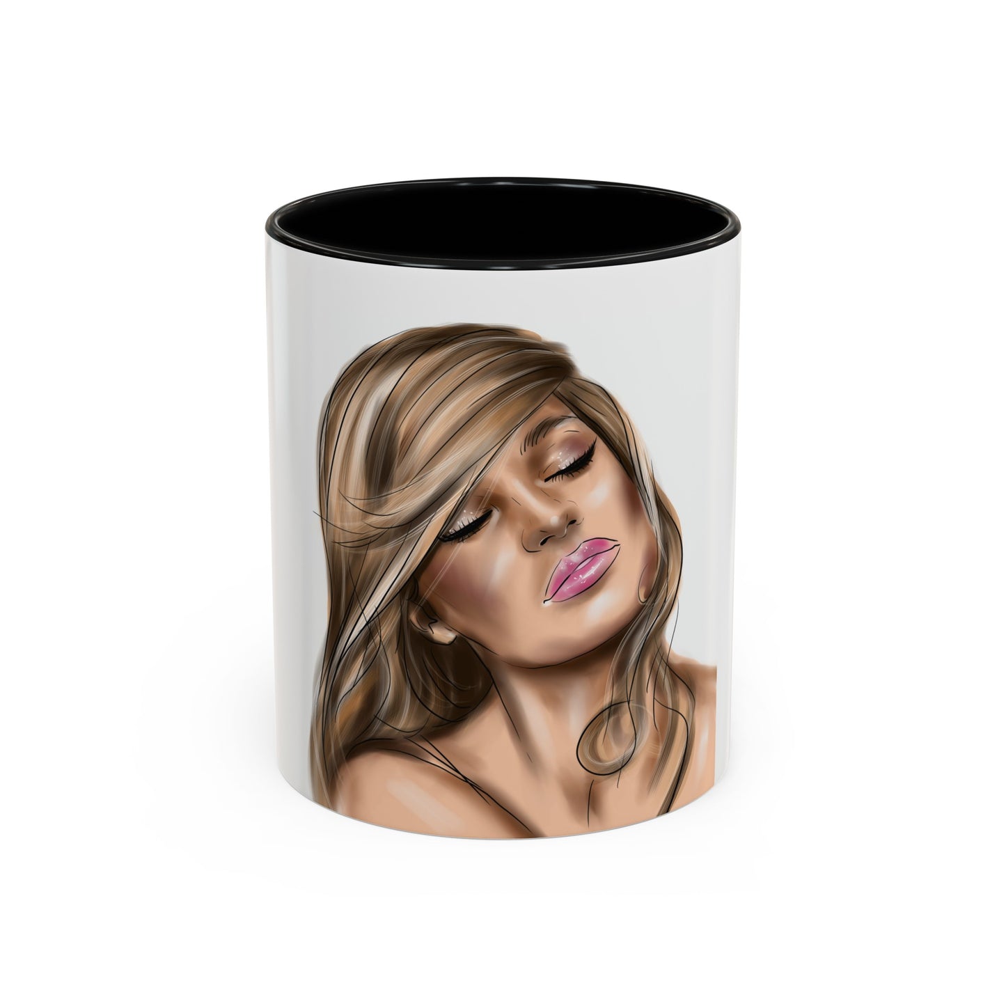 Candice Swanepoel, Accent Coffee Mug (11, 15oz)