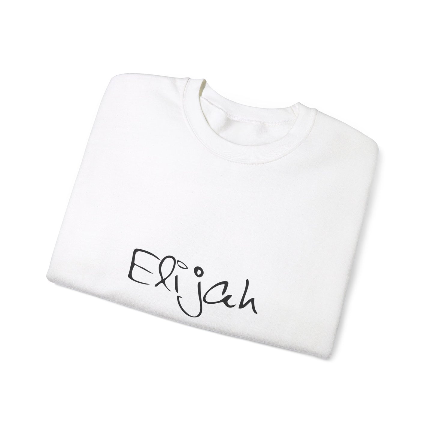 Elijah, Man, Boy, Name, Unisex Heavy Blend™ Crewneck Sweatshirt