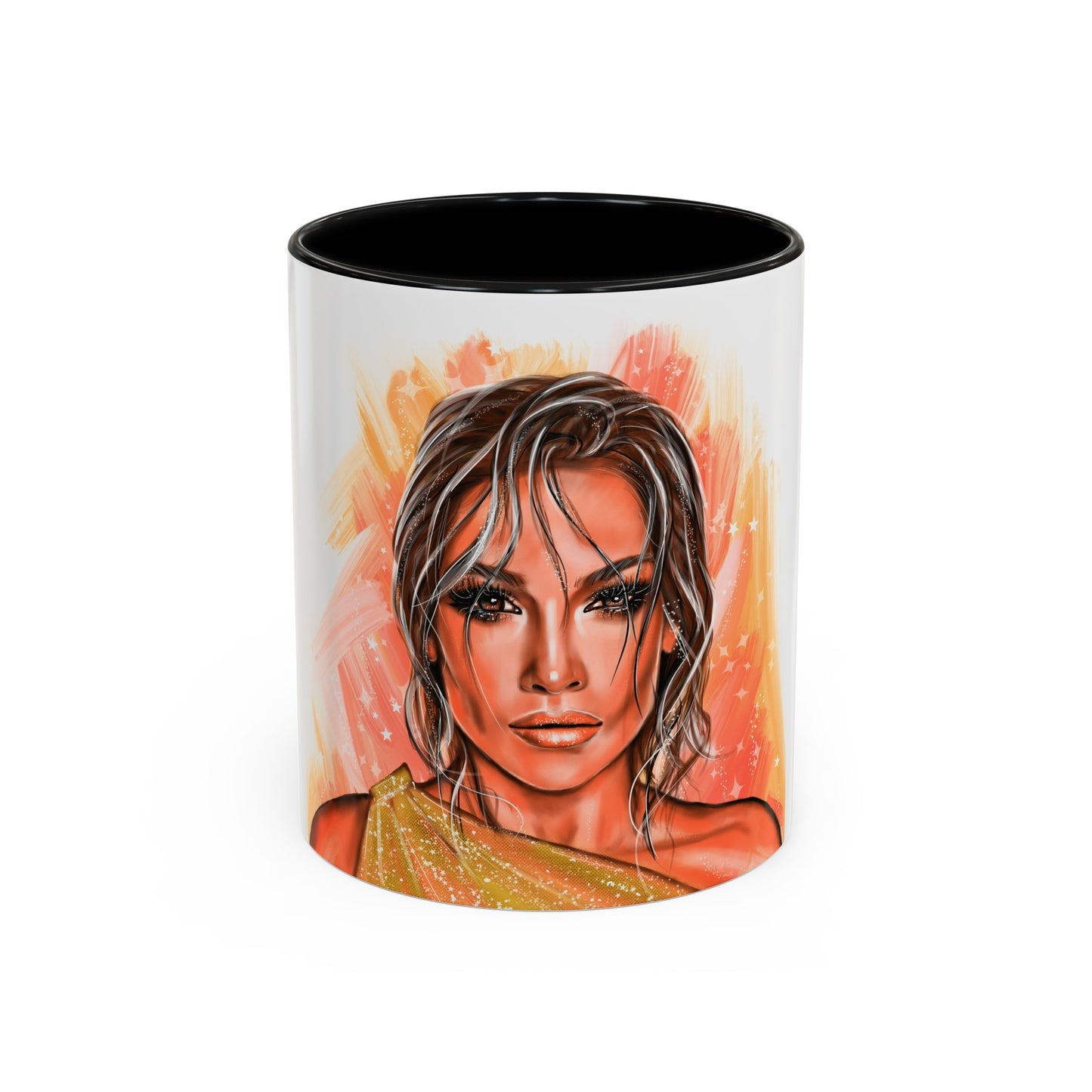 Jennifer Lopez, Accent Coffee Mug (11, 15oz)